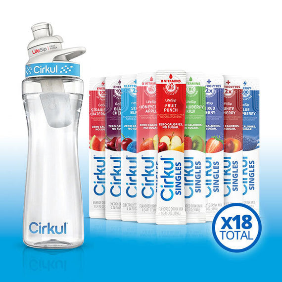 22oz. Plastic Bottle & GoSip® Black Cherry V8